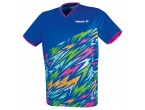 Voir Table Tennis Clothing Tibhar T-Shirt Underbrush L2 royal blue