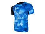 Voir Table Tennis Clothing Victas V-Shirt 227 bleu / noir