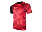 Voir Table Tennis Clothing Victas V-Shirt 227 red/black
