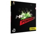 Voir Table Tennis Rubbers Andro Hexer Powergrip