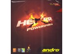 Voir Table Tennis Rubbers Andro Hexer Powersponge