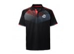 Voir Table Tennis Clothing Andro Shirt Avos Cotton black/red