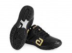 Voir Table Tennis Shoes Andro Shoes Cross Step Pro black/gold