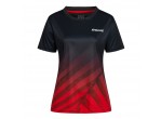 Voir Table Tennis Clothing DONIC Flow Lady black/red