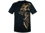 Voir Table Tennis Clothing Donic T-shirt Dragon Noir/gold