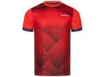 Voir Table Tennis Clothing DONIC T-Shirt Nova rouge/noire