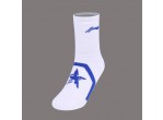 Voir Table Tennis Clothing Li-Ning Socks AWLN059-3 white/blue 24-26cm