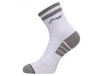 Voir Table Tennis Clothing Li-Ning Socks AWLP053-1 white/grey 24-26cm