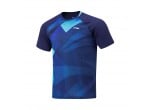 Voir Table Tennis Clothing Li-Ning T-Shirt AAYU031-1C navy