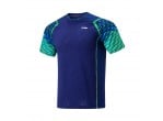 Voir Table Tennis Clothing Li-Ning T-Shirt AAYU035-2C navy/green