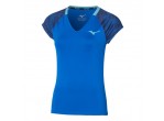 Voir Table Tennis Clothing Mizuno Lady Mugen Printed Tee Mugen Blue