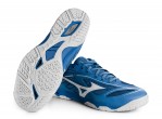Voir Table Tennis Shoes Mizuno Chaussures Wave Medal 6 (2021) mediterranian bleu/blanc