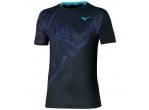 Voir Table Tennis Clothing Mizuno T-shirt Mug Shadow Graphic Tee Black