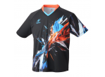 Nittaku T-shirt Bright Burst (2218) black