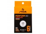 Voir Table Tennis Balls Stiga Perform Premium 3*** 40+ 6pcs