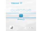 Voir Table Tennis Rubbers Tibhar Quantum X PRO bleu