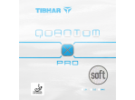 Voir Table Tennis Rubbers Tibhar Quantum X PRO Soft bleu