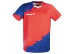 Voir Table Tennis Clothing Tibhar T-Shirt France rouge neon