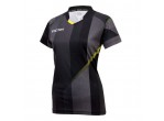 Voir Table Tennis Clothing Victas V-Ladyshirt 220 black/yellow